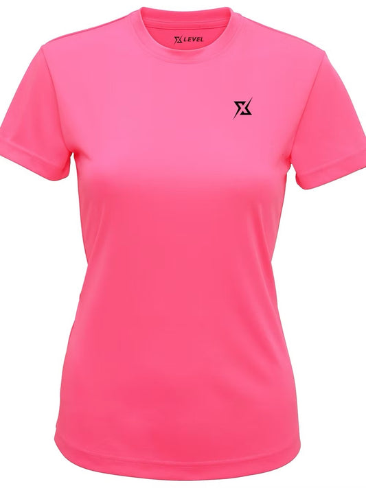 Electric Pink Performance T-Shirt