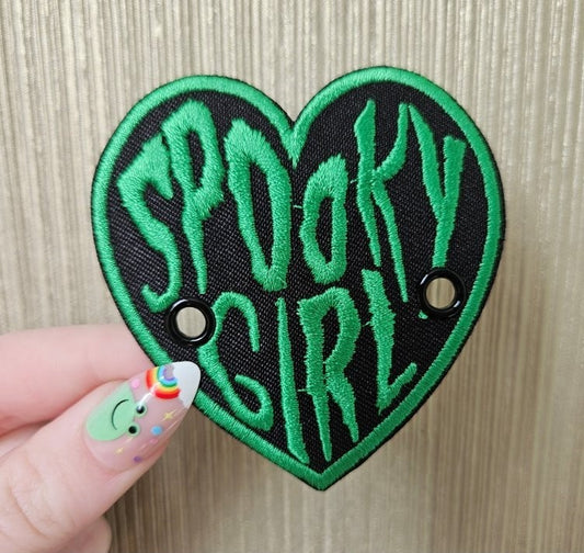 Spooky Girl Heart Lace Accessory