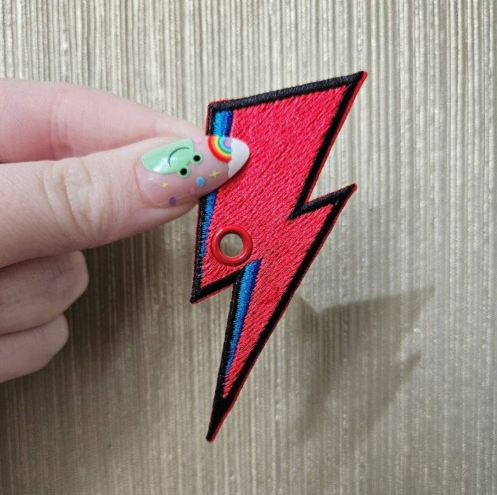Bowie Lightning Bolt Lace Accessory