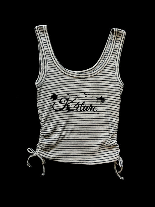K4TURE striped tank top (Size 6)