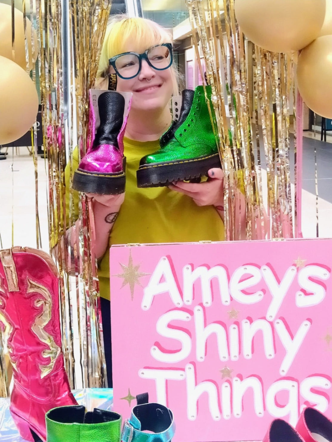 7th February - Shiny Shoe Gilding Workshop, Ameys Shiney Things