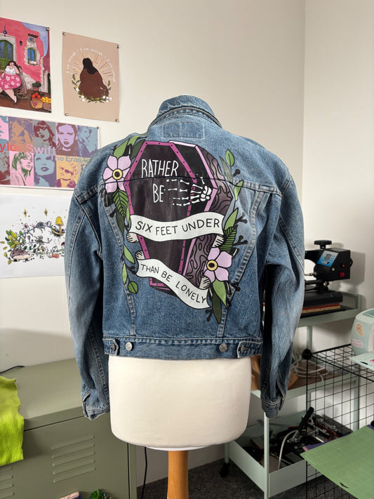 Sleep Token Up Cycled Patch Jacket 