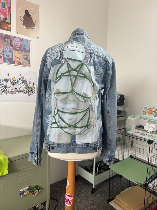 Shibari Japanese Inspired Levi Strauss Vintage Jacket