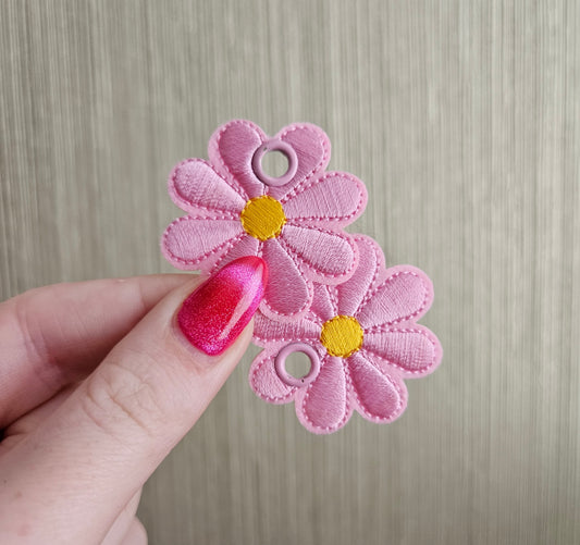 Baby Pink Daisy Flower Multipack Lace Accessories