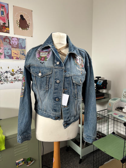 Sleep Token Up Cycled Patch Jacket 
