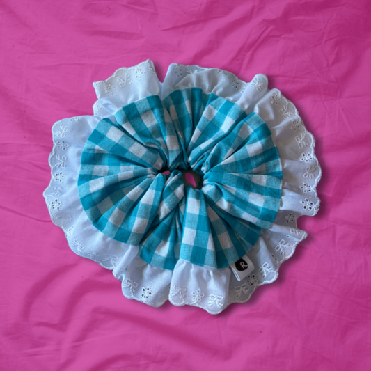 Lacy Picnic Scrunchie