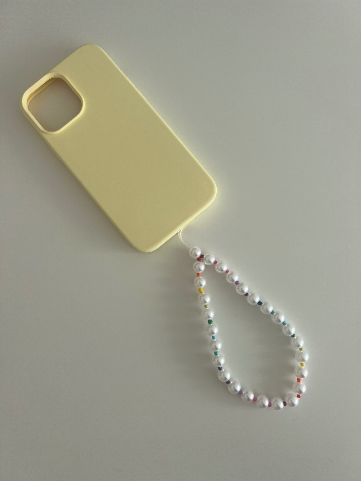 Pearl sprinkle phone charm