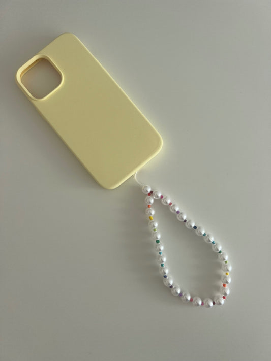Pearl sprinkle phone charm