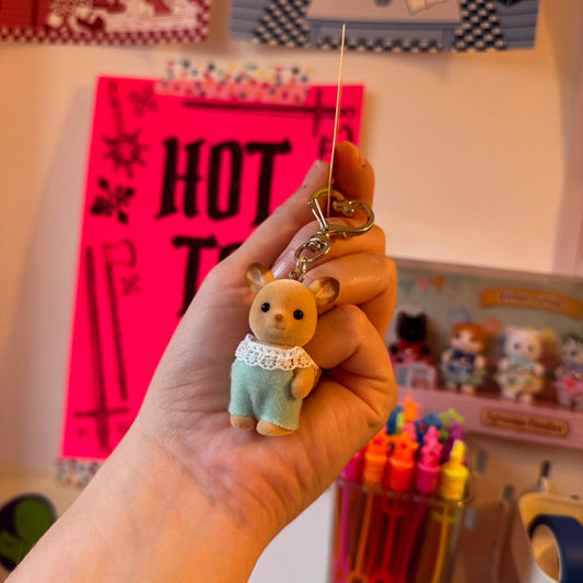BABY DEER KEYCHAIN