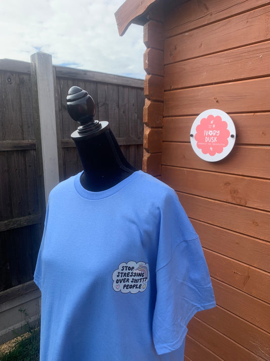 shitty people tshirt size xl