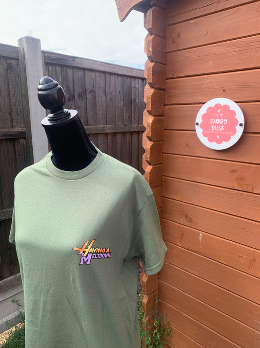 having a meltdown tshirt size m