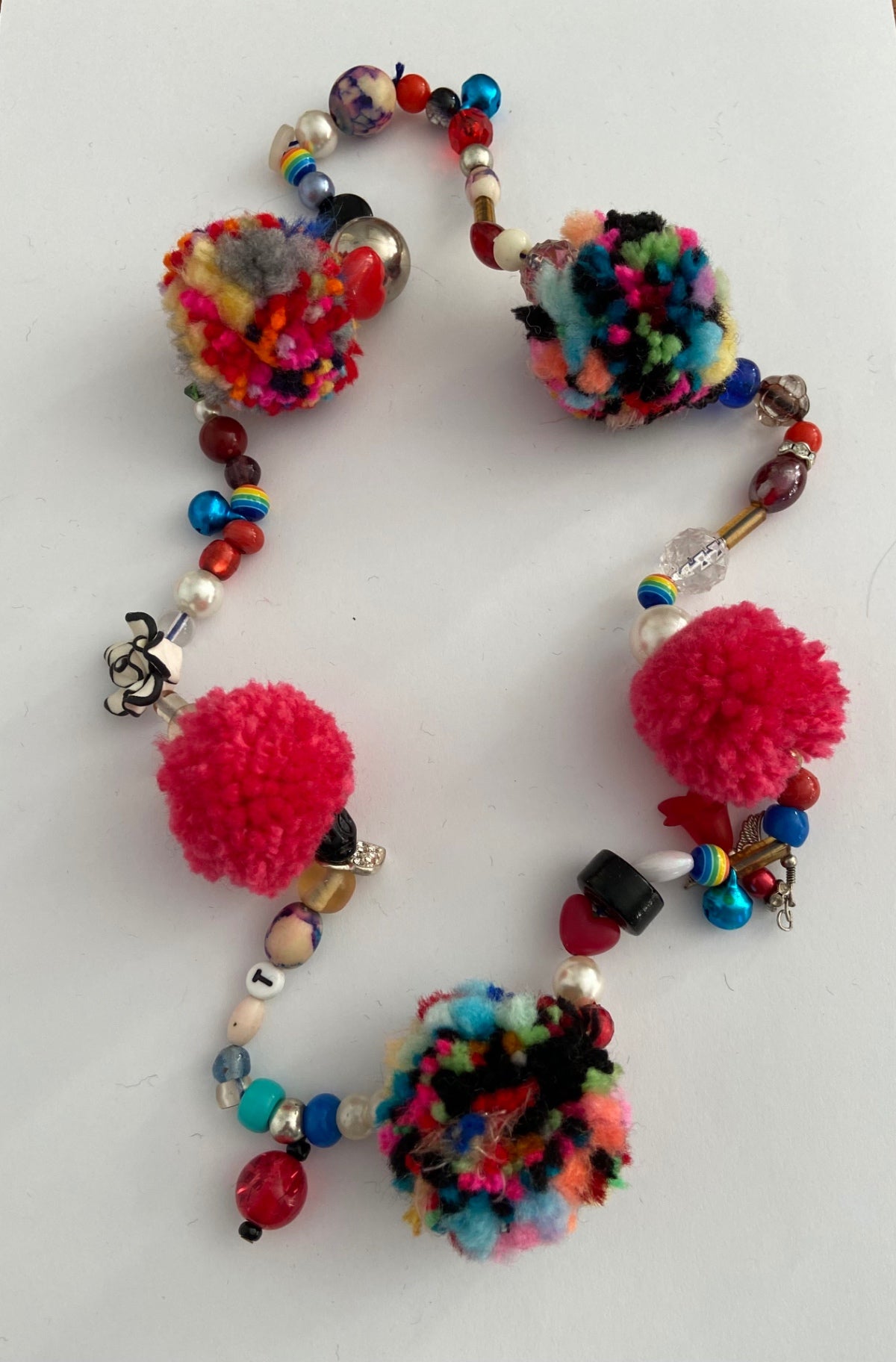 Pom Pom Necklaces