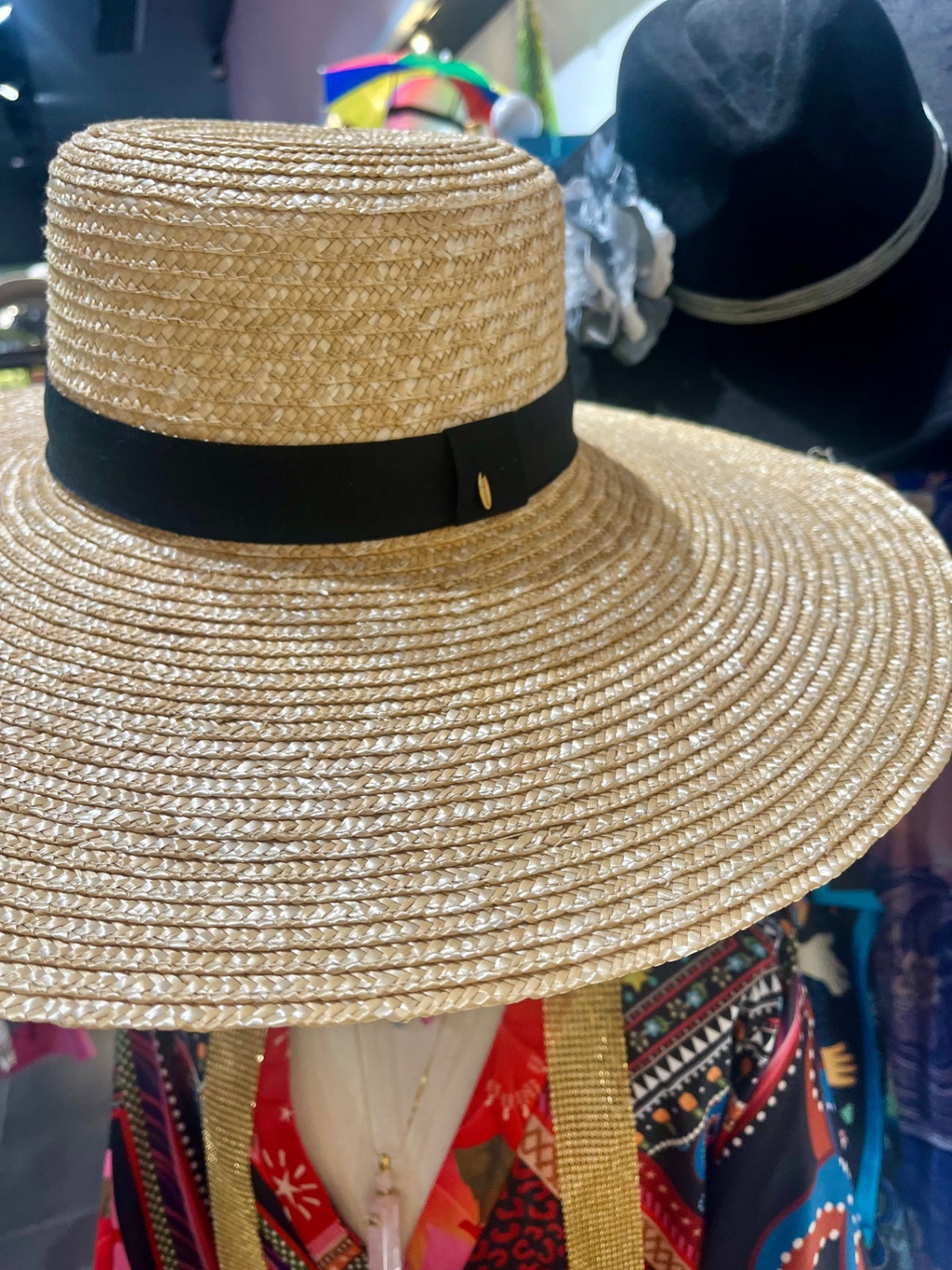 🌾 “Sun Oracle” Straw Hat