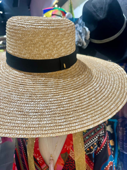 🌾 “Sun Oracle” Straw Hat