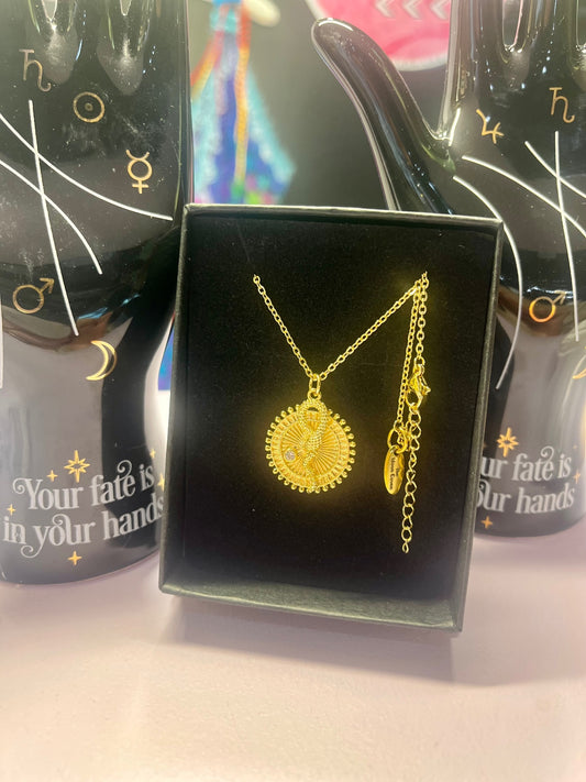 🌞 “Solar Priestess” Necklace