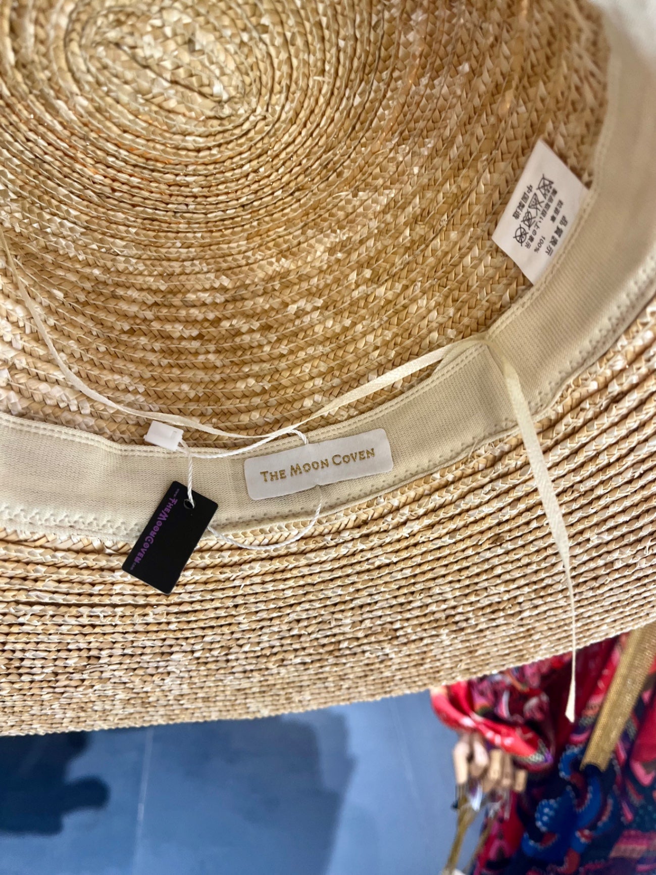 🌾 “Sun Oracle” Straw Hat