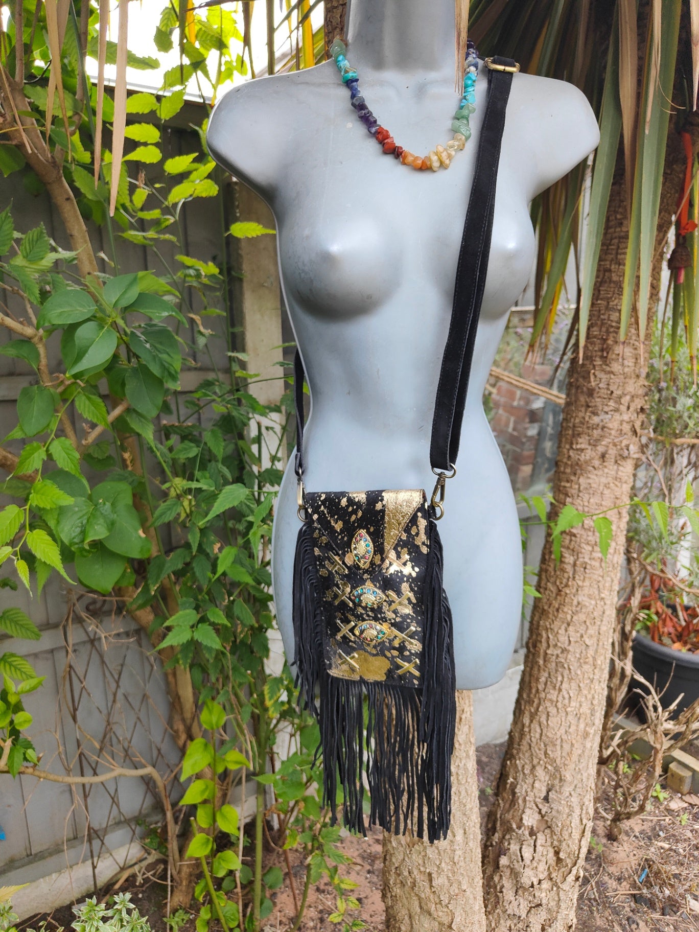 Yellowstone mobile bag- Black gold