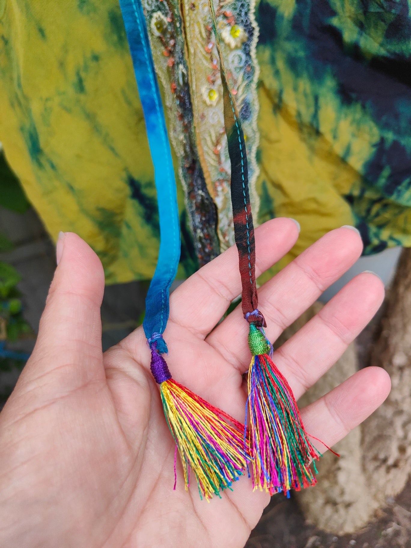 Mykonos jewel sari waistcoat / gilet/oversized 