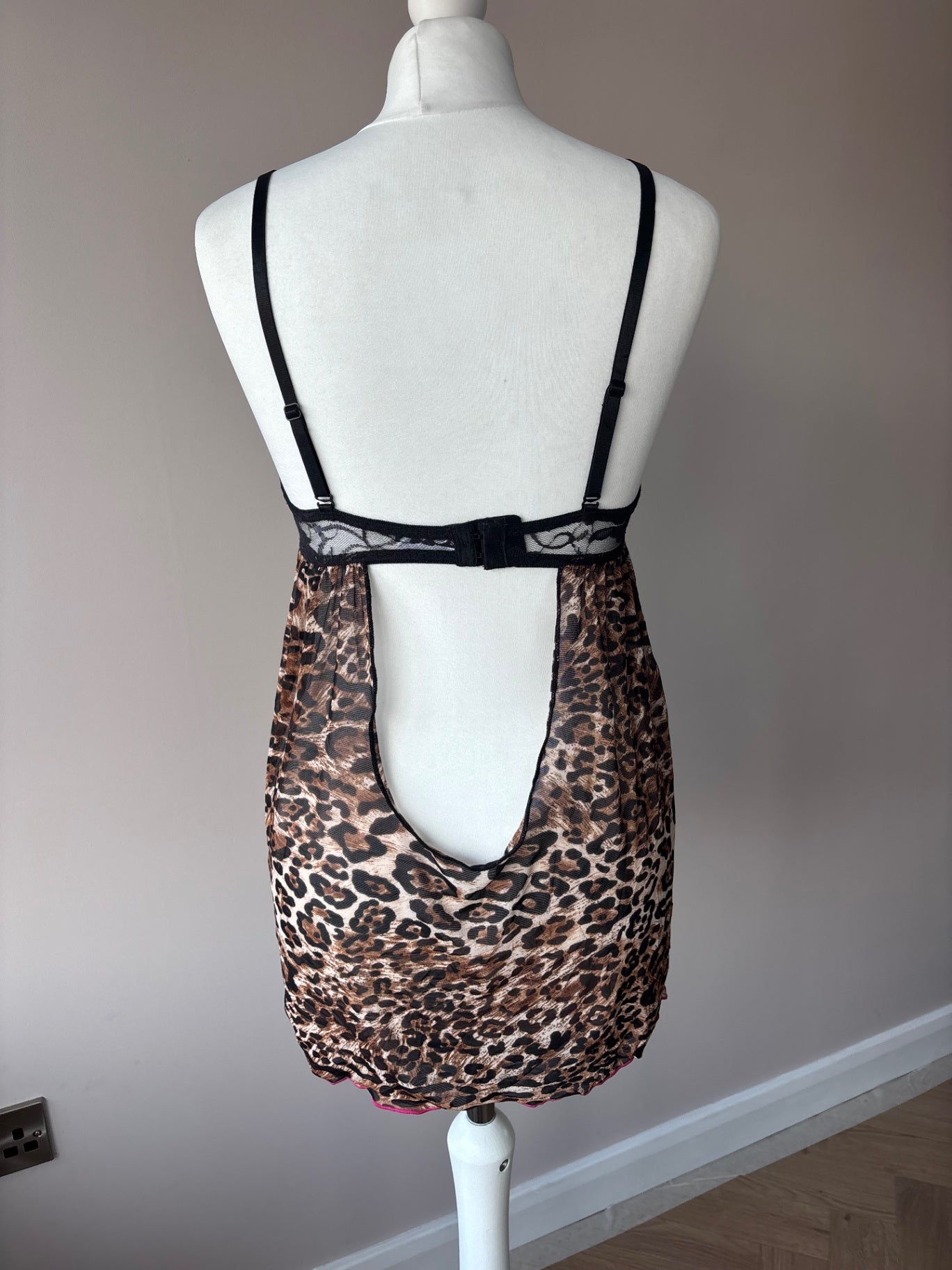 Leopard print cami top