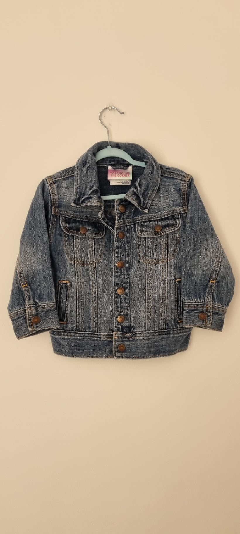 Cowgirl with Red Doily Trim Kids Jacket 