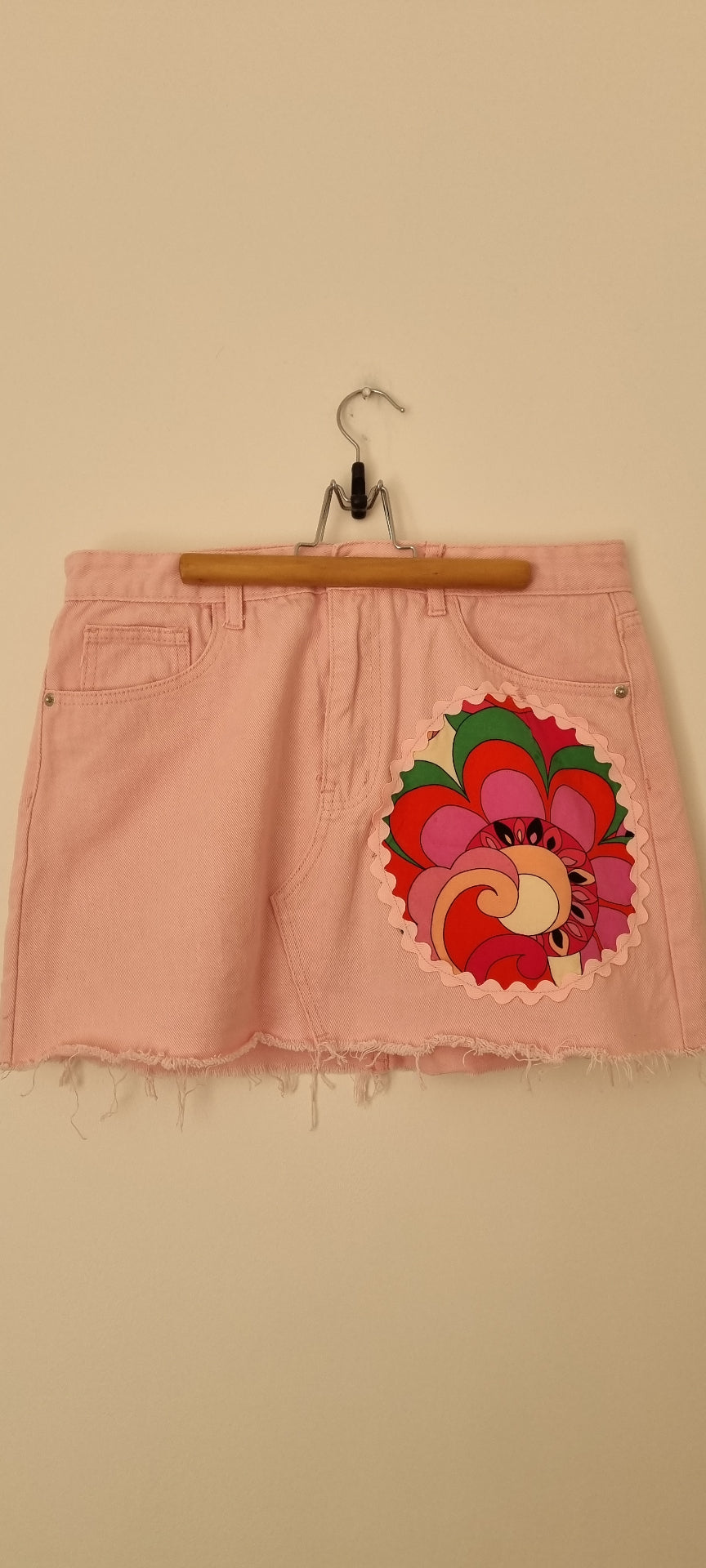 Pink 60's Motiff Skirt