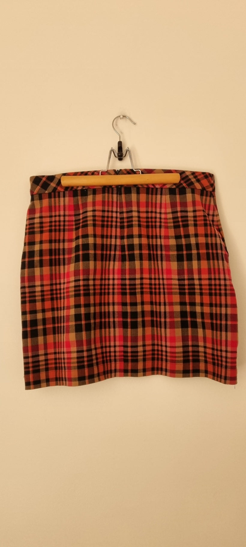 Tartan Patches Skirt