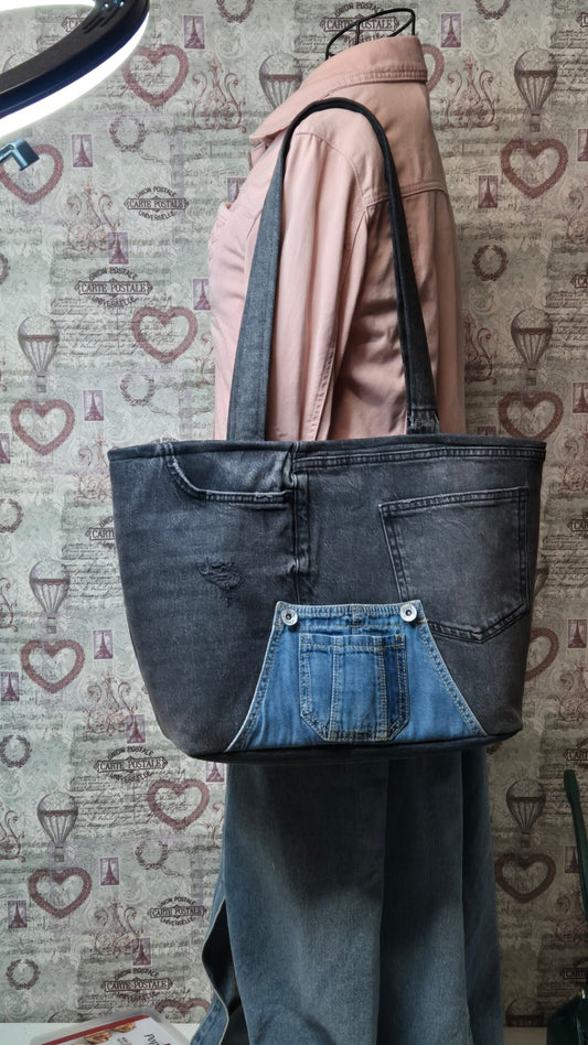 Gray tote 