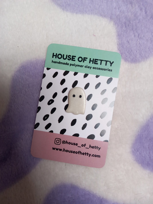 Ghost pin badge