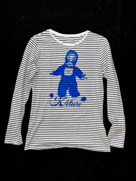 K4TURE baby Katy striped long sleeve top