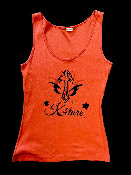 K4TURE gothic cross tank top