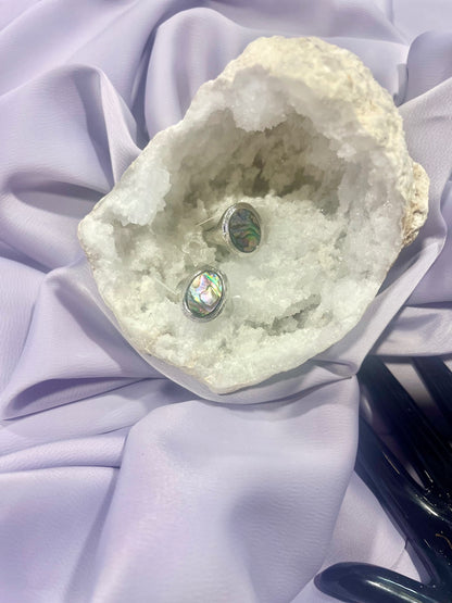 Abalone Shell Stainless Steel Ring – Pot Luck Mix
