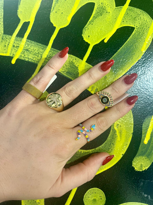   ✨ Pot Luck Stainless Steel Ring Collection