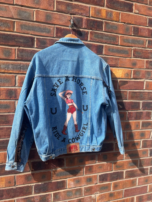 Vintage Fringe Cowgirl Jacket