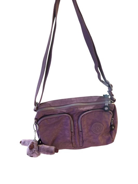 Mauve Kipling Cross Body Bag
