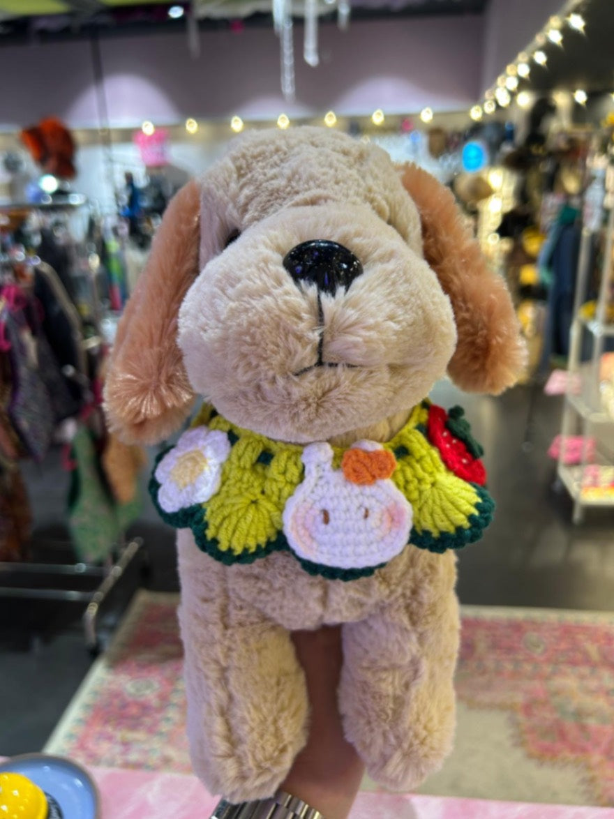 Crochet Pet Collar - Bunny