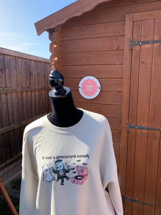 Graveyard smash comfy sweatshirt
