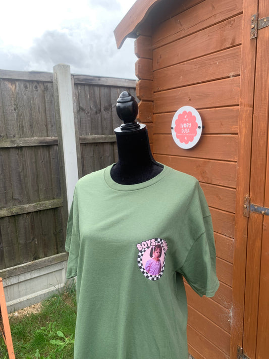 Darla green tshirt