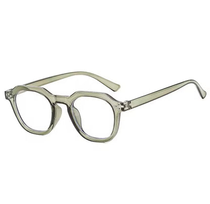 Andie Square Frame Blue Light Glasses-Green