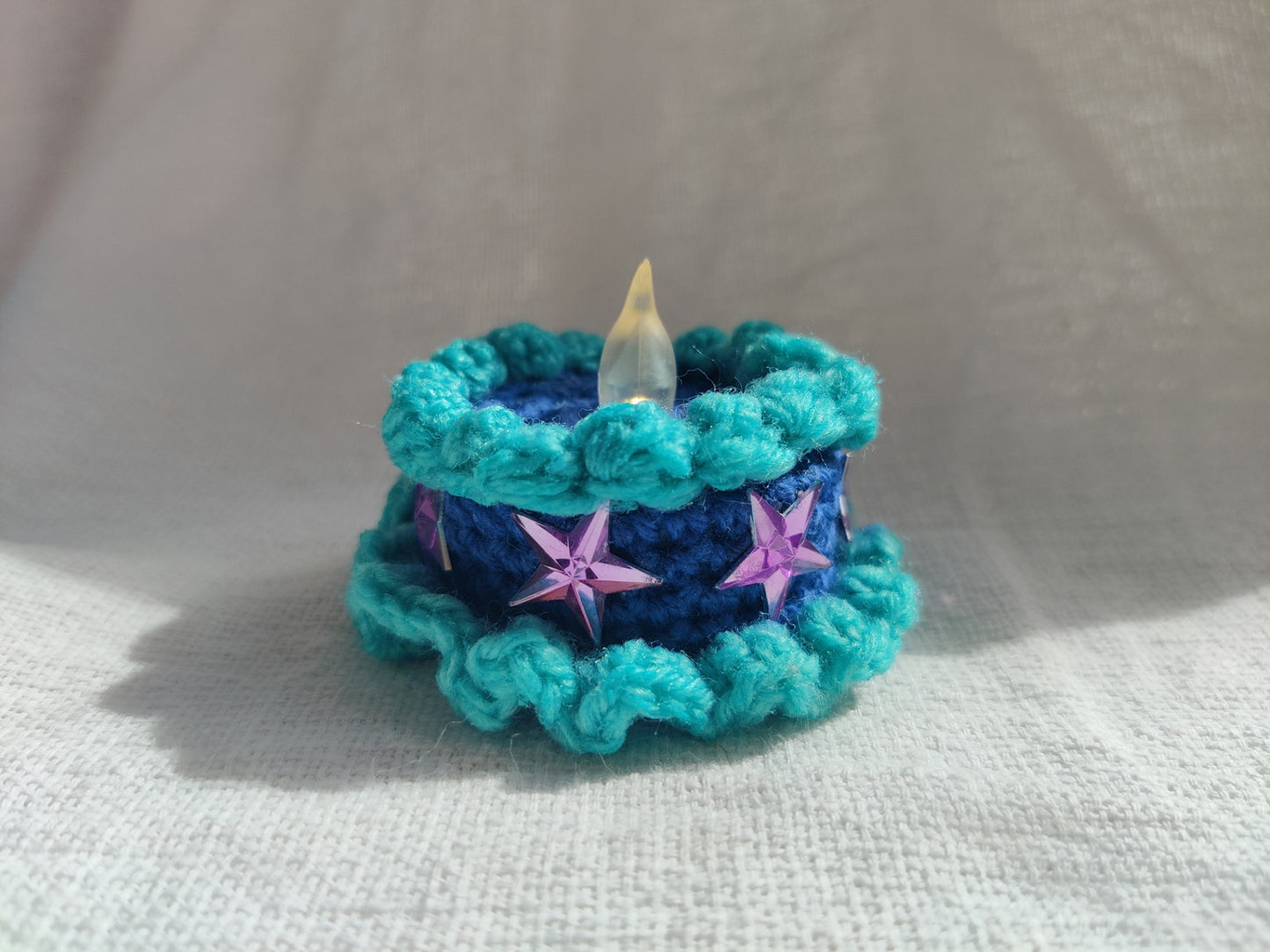 Tealight crochet cate