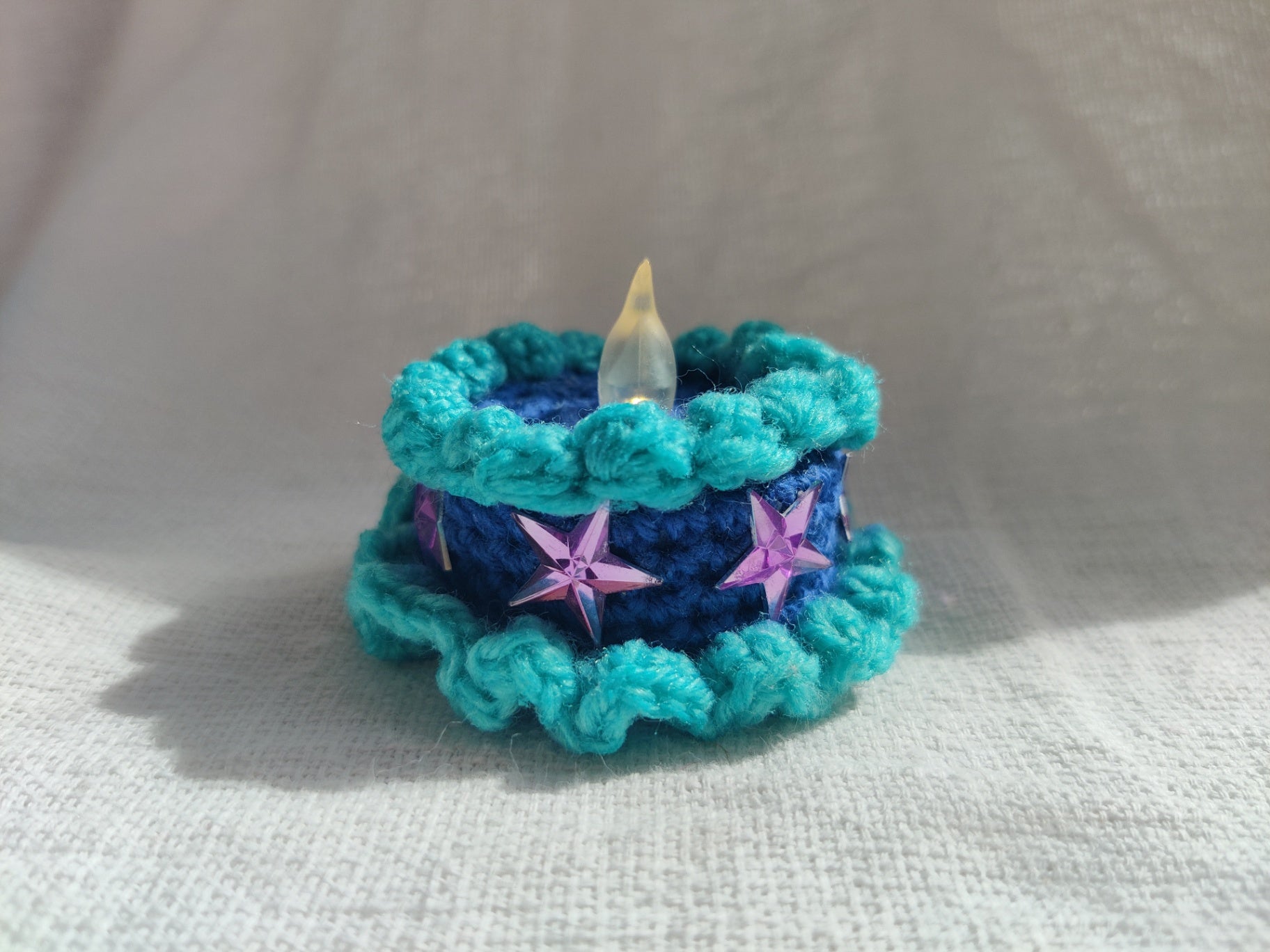 Tealight crochet cate