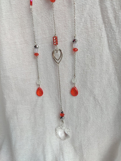 Crochet cloud suncatcher