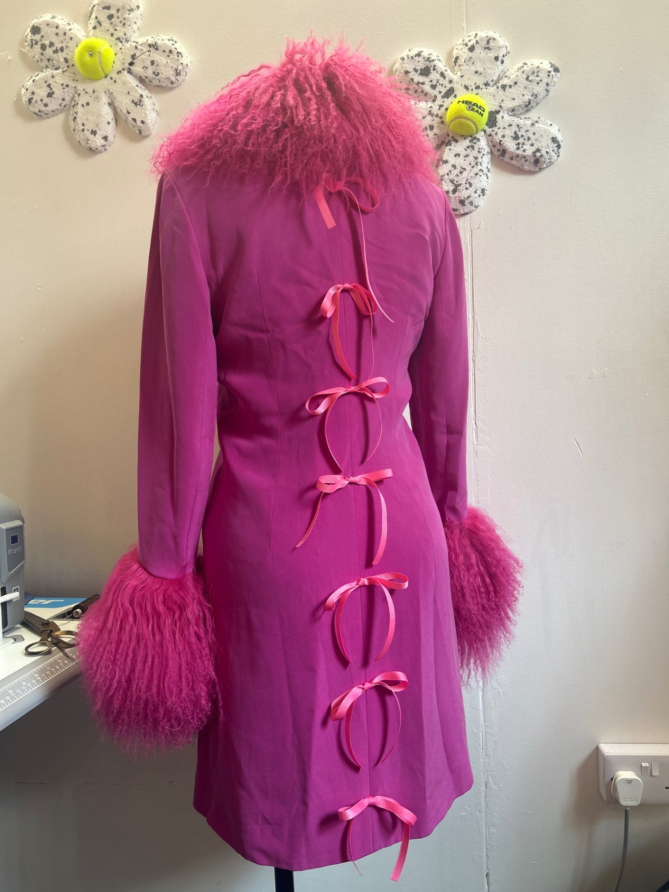Upcycled mohair jacket