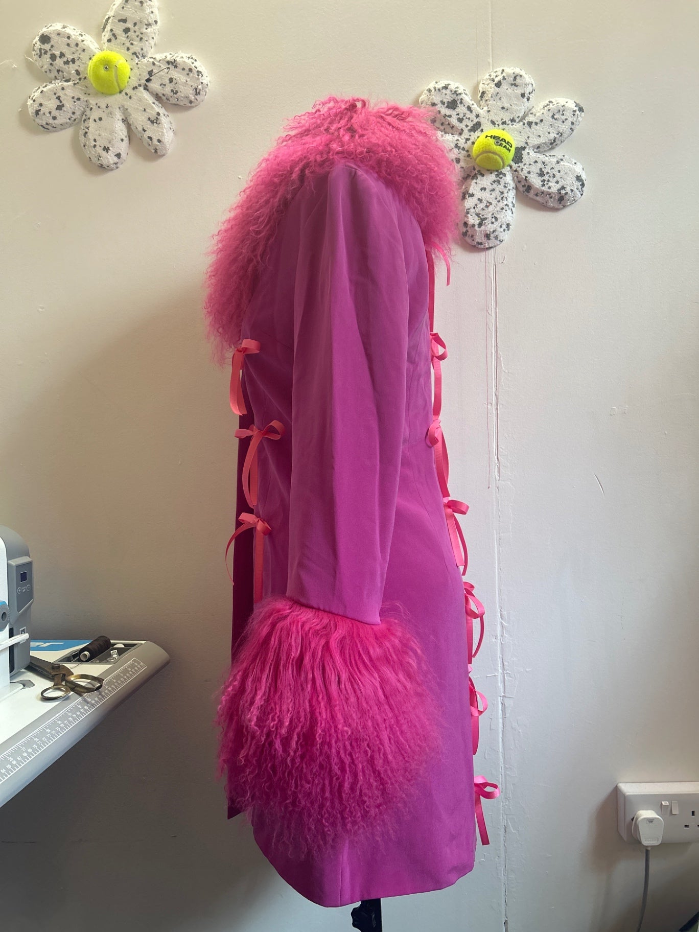 Upcycled mohair jacket