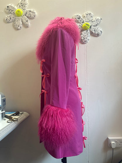 Upcycled mohair jacket
