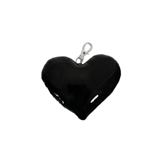 HEART CHARM KEYRING 