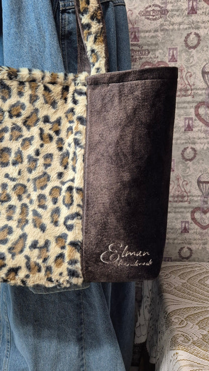 Leopard tote