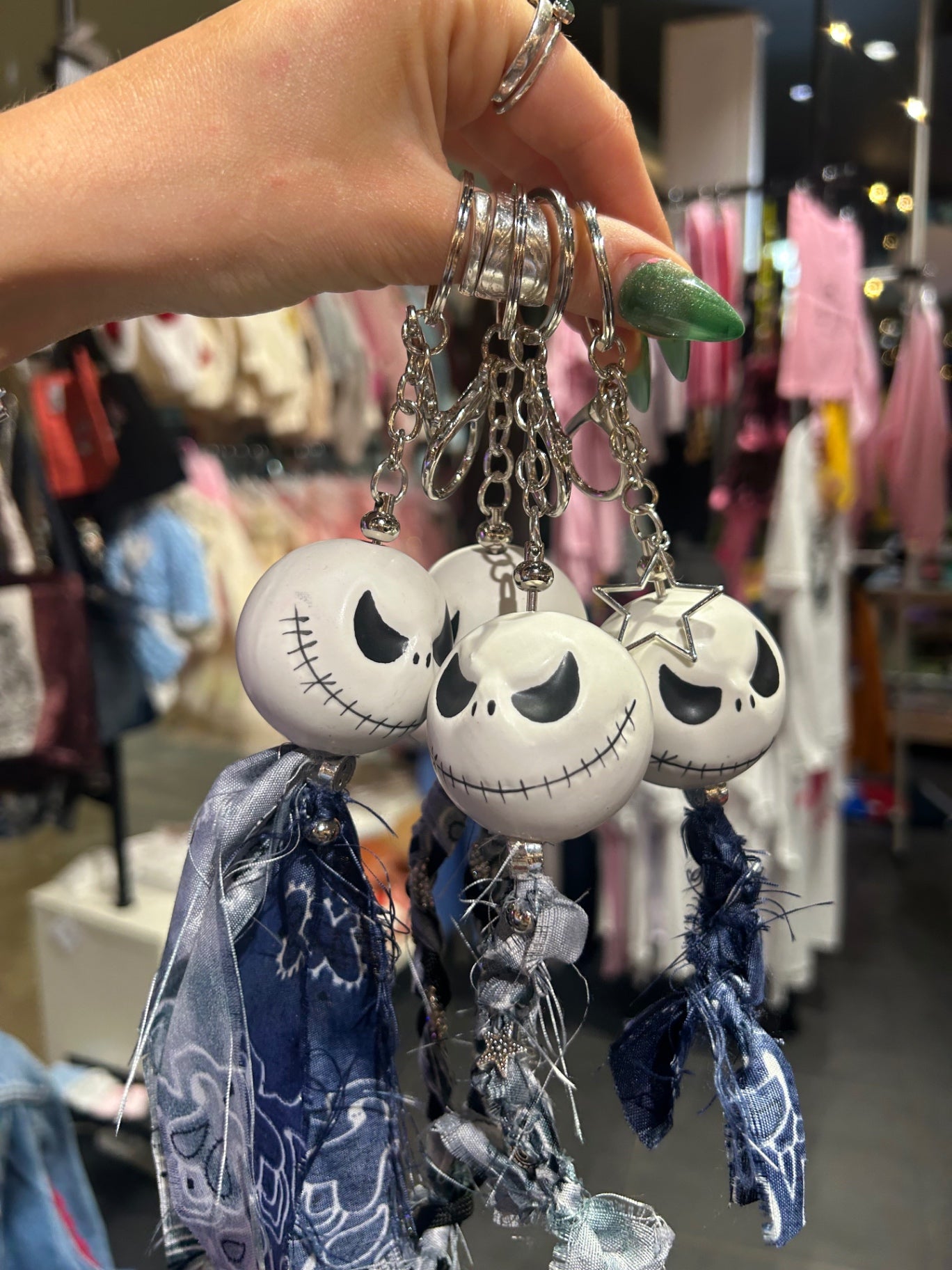 Skeleton & Bandana Charm