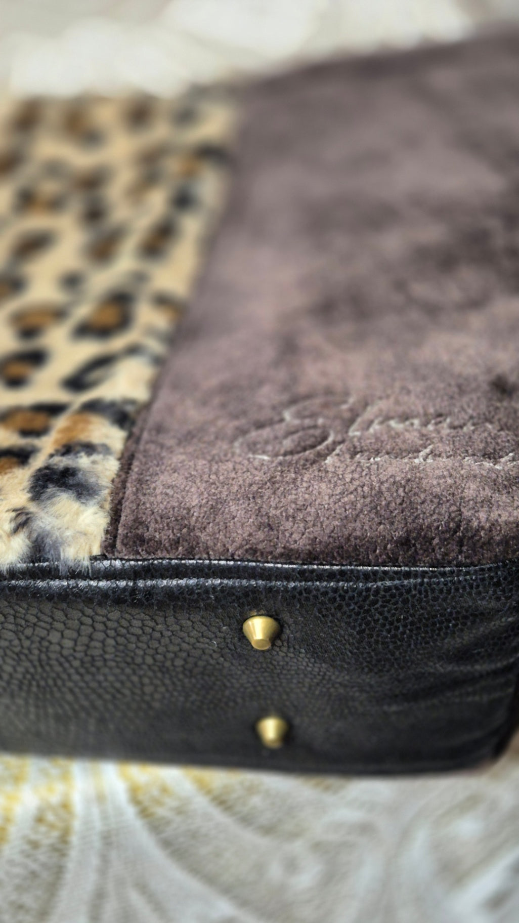 Leopard tote
