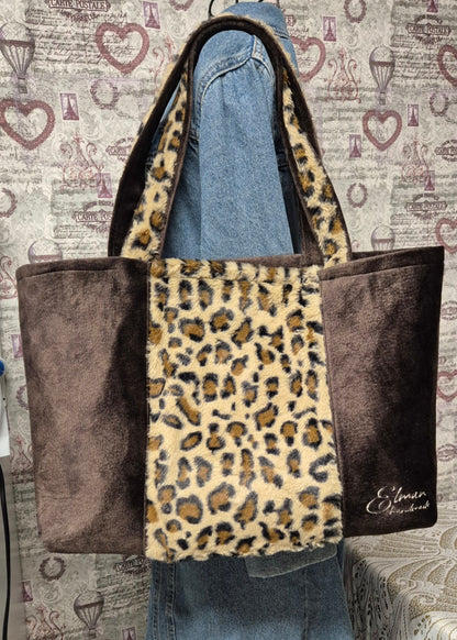 Leopard tote