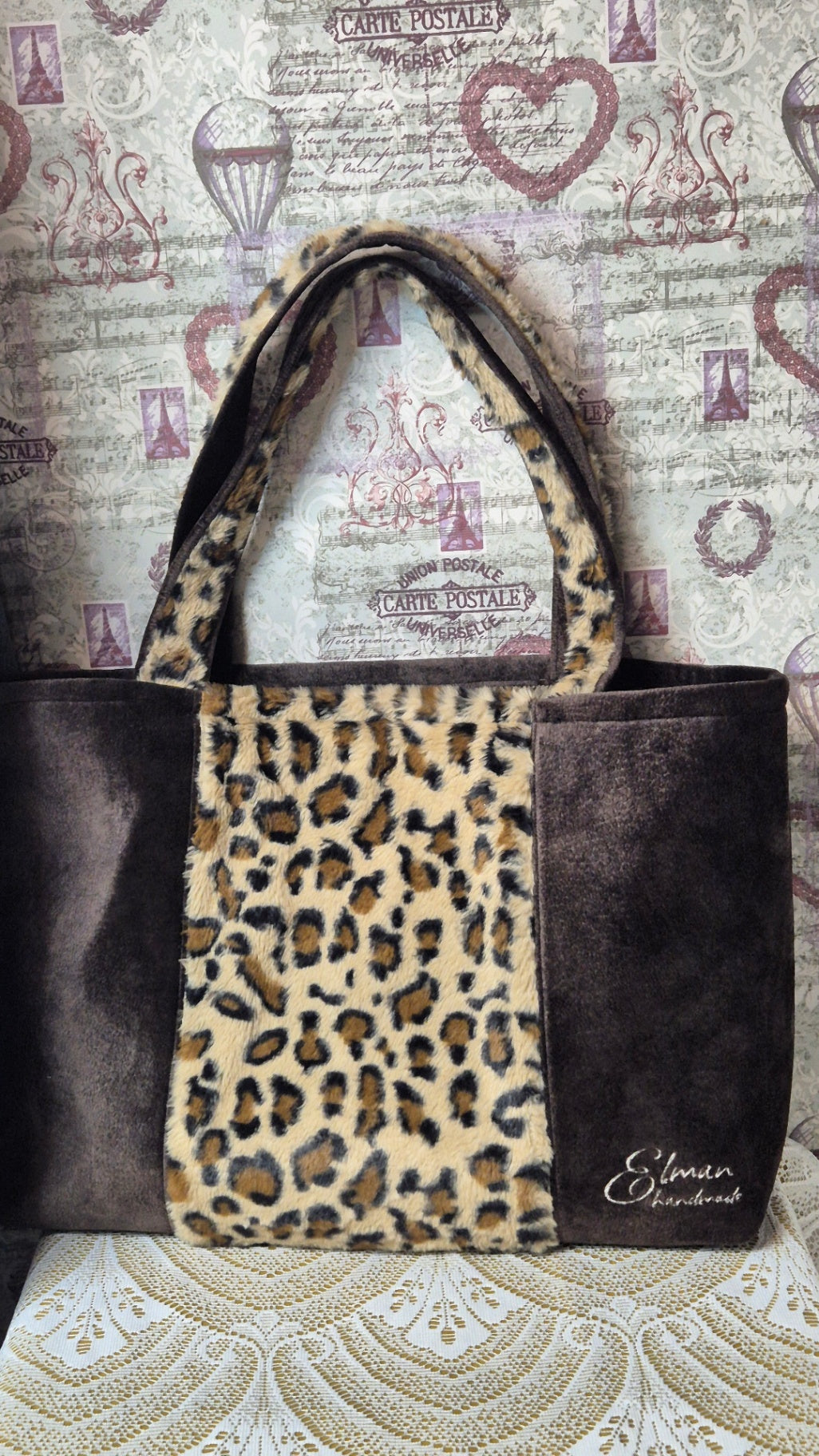 Leopard tote